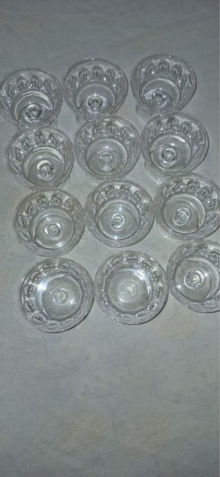 Copas de cristal estilo vasos