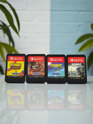 4 Juegos Nintendo Switch Sonic