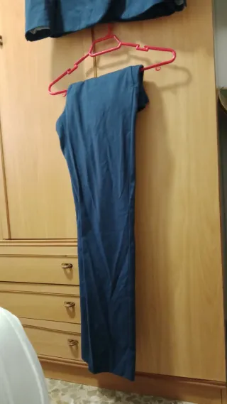 Traje de hombre azul