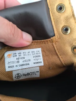 Botas Timberland Beige Talla 39.5