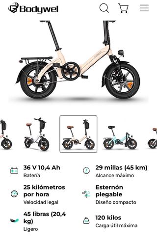 Bicicleta Eléctrica Bodywell