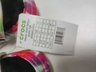 Crocs Classic Talla 28-29 Tie Dye