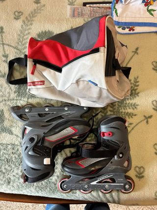 Patines en línea Decathlon hombre + protecciones