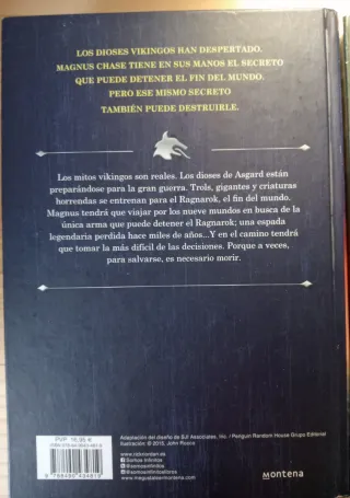 Magnus Chase y los Dioses de Asgard 1 y 2 + Guia