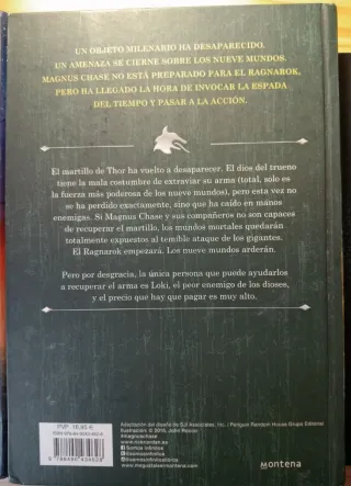 Magnus Chase y los Dioses de Asgard 1 y 2 + Guia