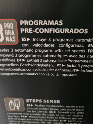 Ejercitador de piernas,  personas mayores