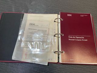 Ordenador Portátil Vintage IBM 5155