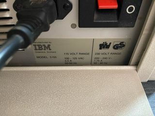 Ordenador Portátil Vintage IBM 5155