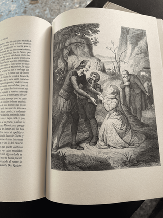 El Quijote Tomo I- II.