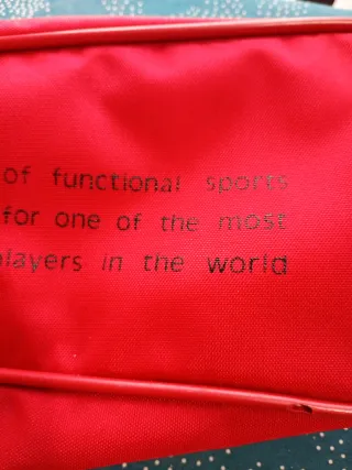 Funda de raqueta Adidas roja