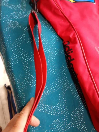 Funda de raqueta Adidas roja