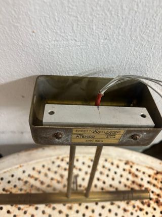 Applique vintage oro metallo