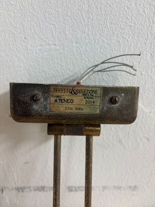 Applique vintage oro metallo