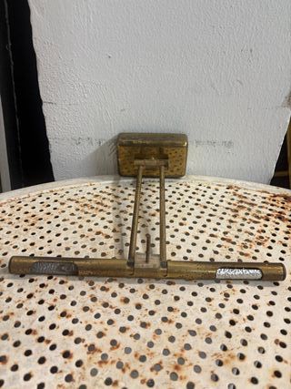 Applique vintage oro metallo