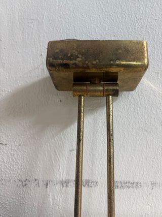 Applique vintage oro metallo