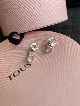 Pendientes Tous Plata y Nácar