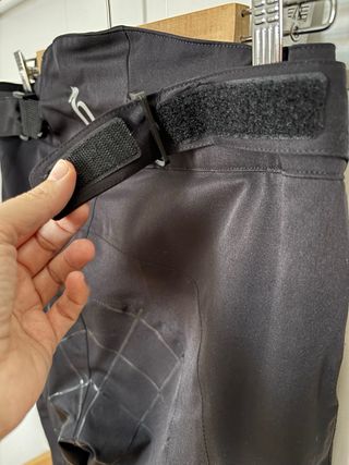 Pantalón Equitación Impermeable Mujer Negro
