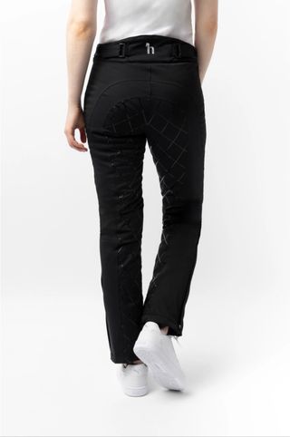 Pantalón Equitación Impermeable Mujer Negro