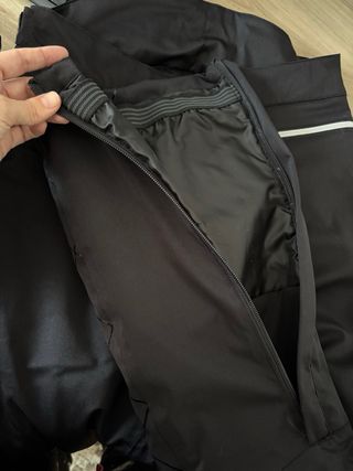 Pantalón Equitación Impermeable Mujer Negro
