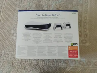 PlayStation 5 825GB con 2 mandos y lector Blu-ray