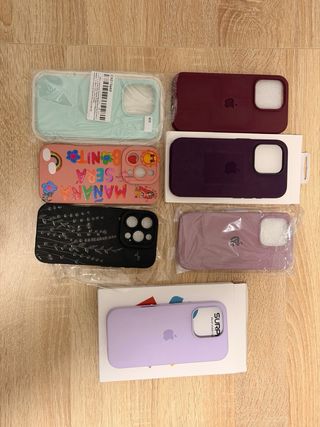 Lote fundas Iphone 16 Pro