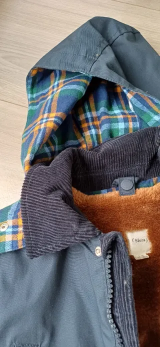 Abrigo Sfera Talla 7 con chaleco interior