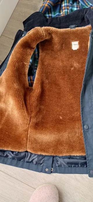 Abrigo Sfera Talla 7 con chaleco interior