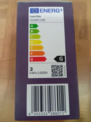 Bombilla LED Livarno E14 cambio color