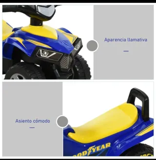 Quad correpasillos 18-36 meses