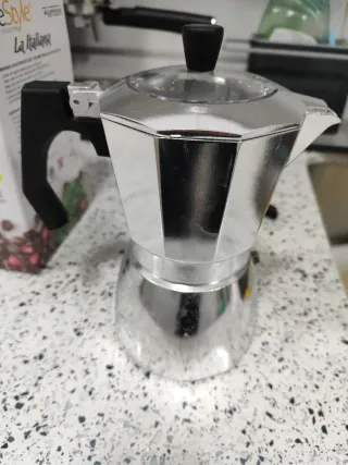 Cafetera Italiana Lifestyle Aluminio 6 Tazas