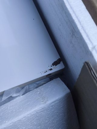 VASAGLE Armario de Baño con 2 Puertas 30 x 60 x 100 cm Blanco Nube