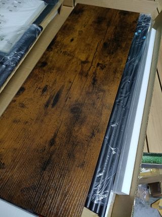 VASAGLE HSR421B01 Perchero Zapatero Recibidor