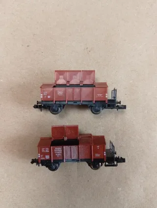 Lote 2 vagones FLEISCHMANN