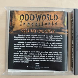 Oddworld Abe's Oddysee PS1 Pal ES