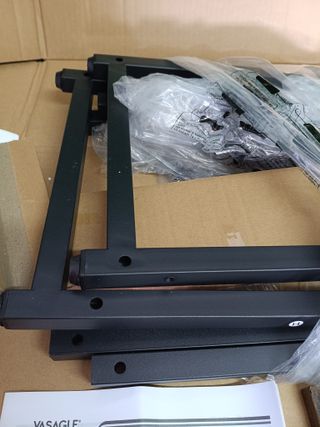 Estantería esquinera VASAGLE con estantes