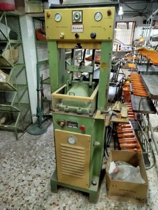 Máquina globo para pegar calzado