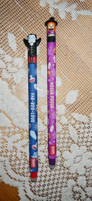 Penne cancellabili Legami Dracula e Streghetta