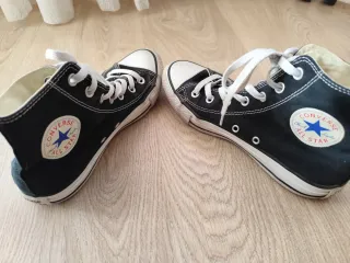 Botines Converse Talla 39 Negros