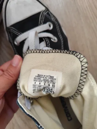 Botines Converse Talla 39 Negros