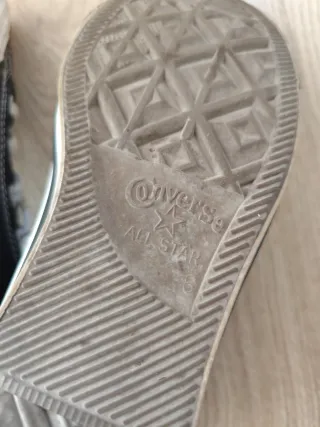 Botines Converse Talla 39 Negros