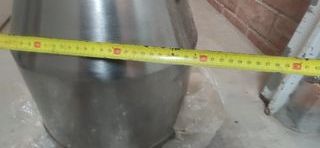 Lechera industrial inox