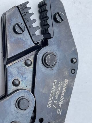 Pinza crimpatrice Weidmüller