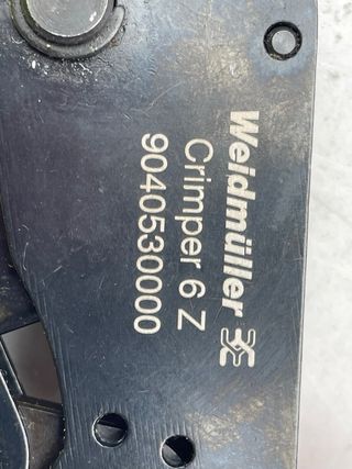 Pinza crimpatrice Weidmüller