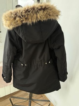 Parka Zara Negra Nueva