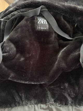 Parka Zara Negra Nueva