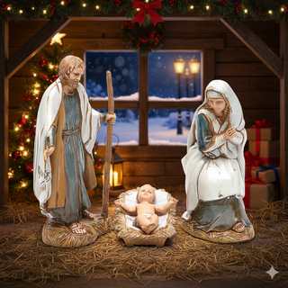 3 Figuras Nacimiento Belén