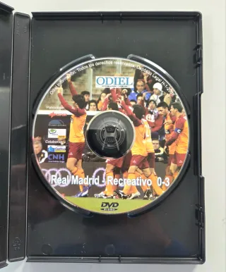 DVD Partido Real Madrid - Recreativo de Huelva.