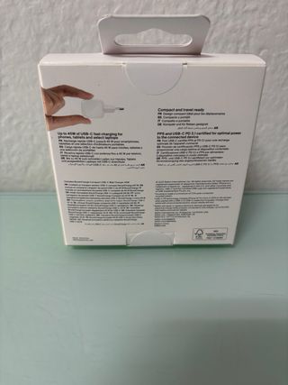 Cargador Belkin USB-C 45W SIN ABRIR Precintado