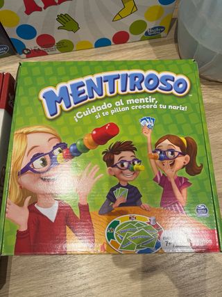 Pack 3 Juegos de Mesa: Monopoly, Twister, Mentiros