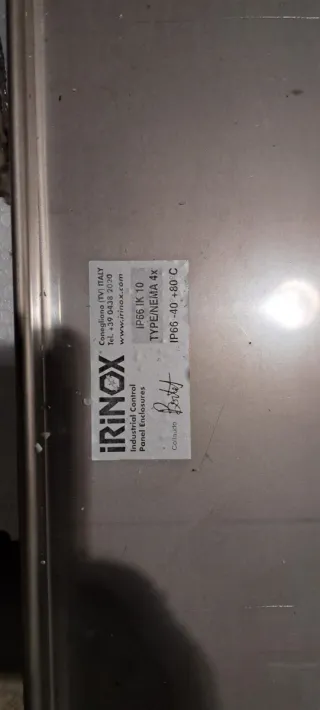 2 Puertas nuevas armario industrial IRINOX